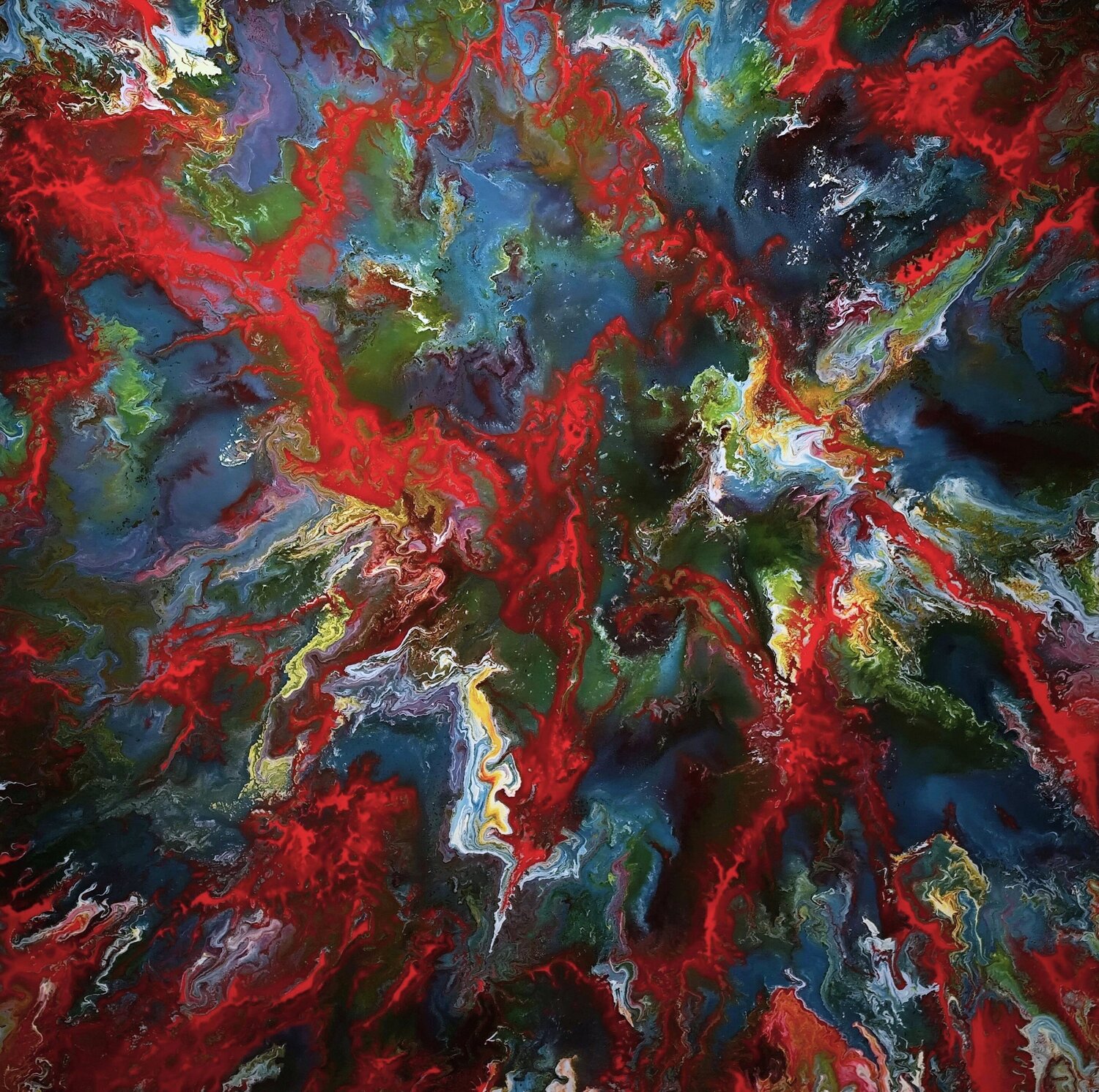 Living Thoughts Felix Günther Original painting for sale