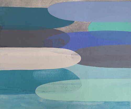 Zenpolychromo 23 by Tanja Hoffmann, Painting for Sale on Select