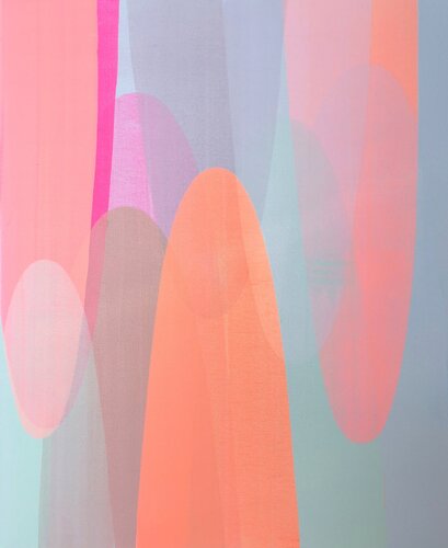 Zenpolychromo 22 by Tanja Hoffmann, Painting for Sale on Select