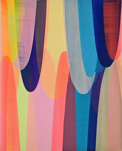 Zenpolychromo 57 by Tanja Hoffmann, Painting for Sale on Select