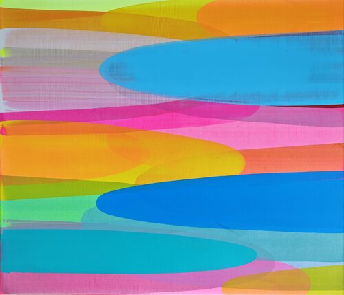 Zenpolychromo 55 by Tanja Hoffmann, Painting for Sale on Select