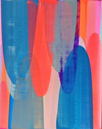 Zenpolychromo 64 by Tanja Hoffmann, Painting for Sale on Select