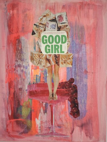 Mensch, Identität, Fragment Nr. 18 - Good Girl by Tanja Hoffmann, Painting for Sale on Select