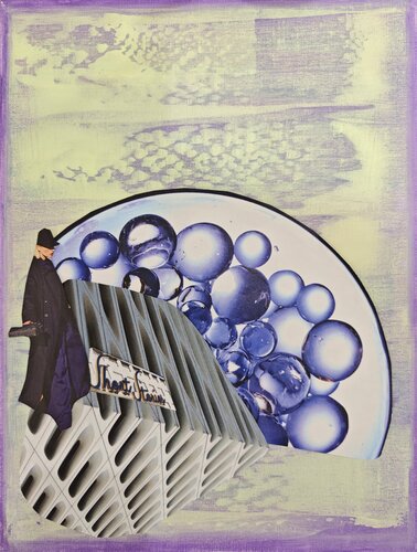 Mensch, Identität, Fragment Nr. 19 - Short Stories by Tanja Hoffmann, Painting for Sale on Select