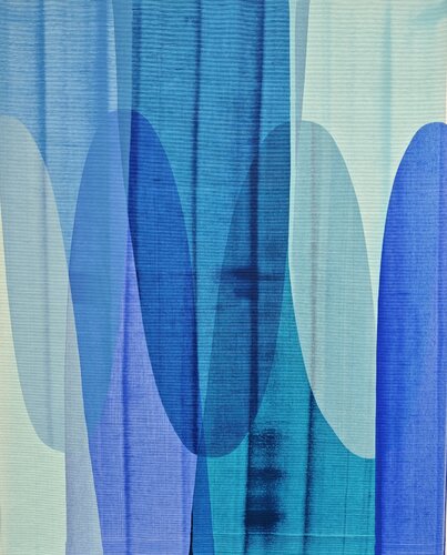 Zenpolychromo 68 by Tanja Hoffmann, Painting for Sale on Select