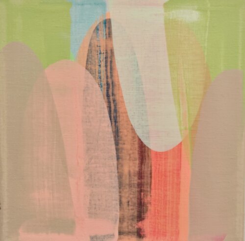 Zenpolychromo Mini 221 by Tanja Hoffmann, Painting for Sale on Select