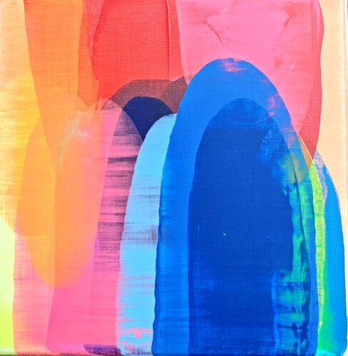 Zenpolychromo Mini 56 by Tanja Hoffmann, Painting for Sale on Select
