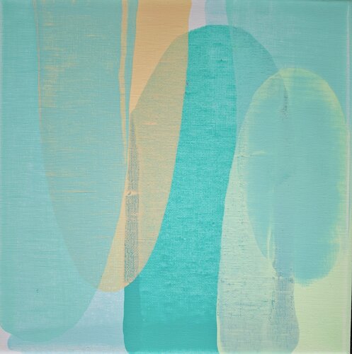 Zenpolychromo Mini 235 by Tanja Hoffmann, Painting for Sale on Select
