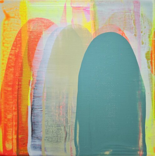 Zenpolychromo Mini 236 by Tanja Hoffmann, Painting for Sale on Select