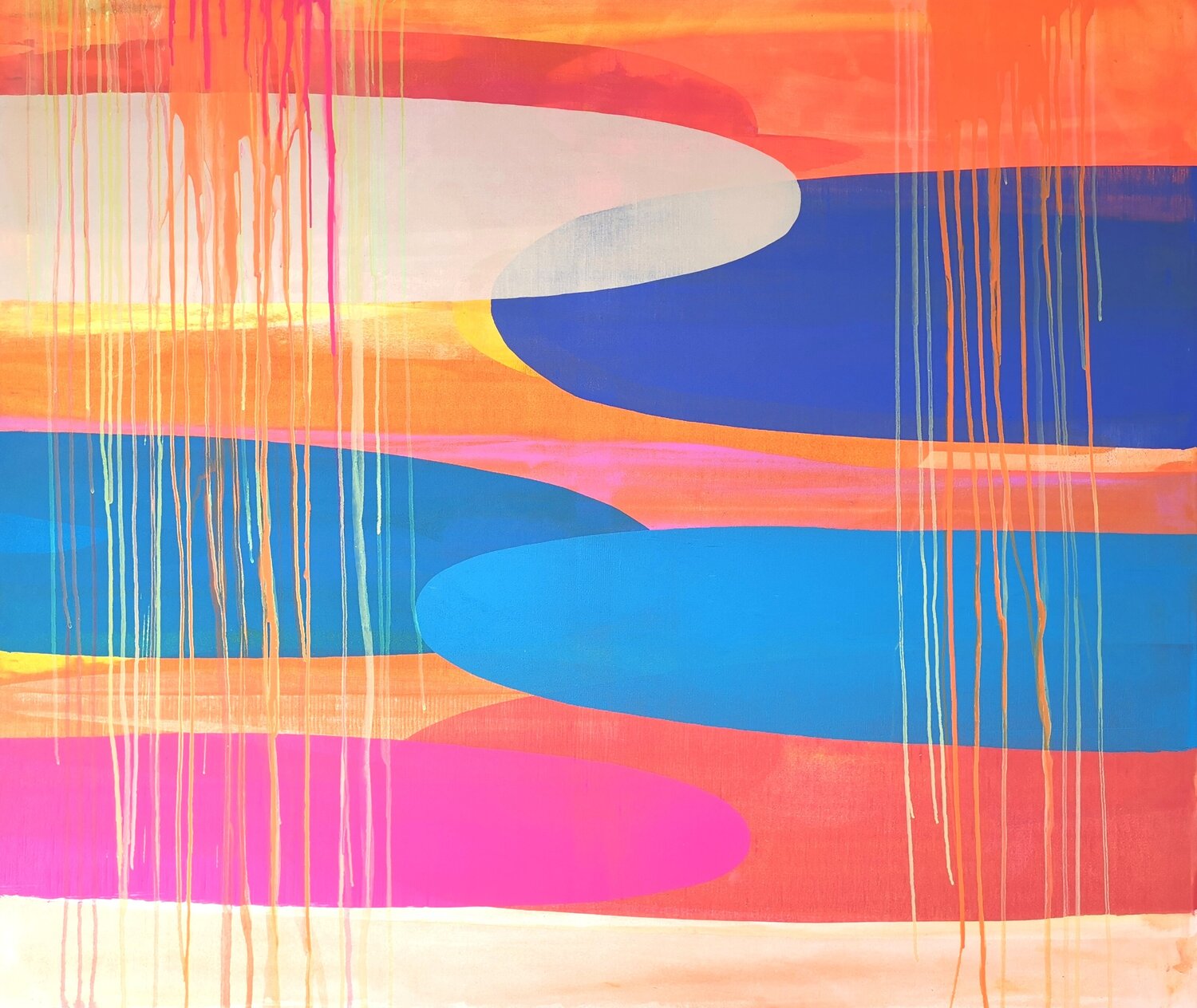 Zenpolychromo 18 Tanja Hoffmann Original painting for sale