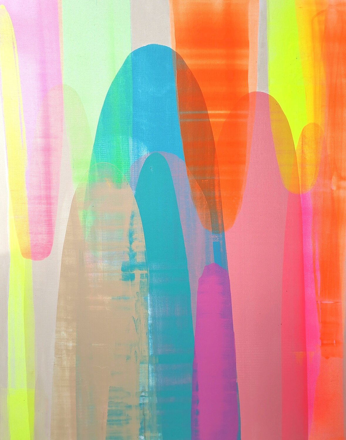 Zenpolychromo 33 Tanja Hoffmann Original painting for sale