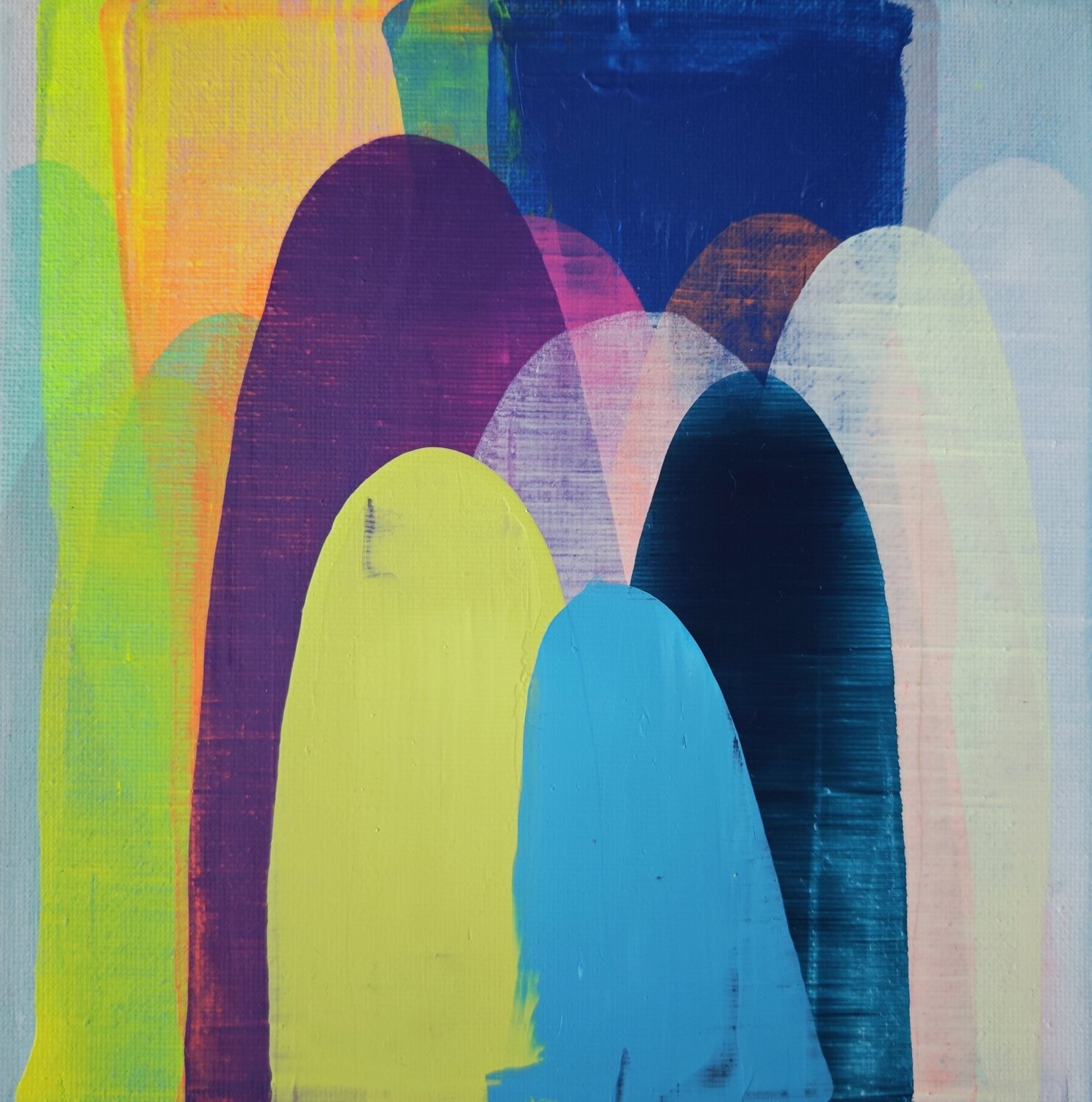 Zenpolychromo Mini 241 Tanja Hoffmann Original painting for sale