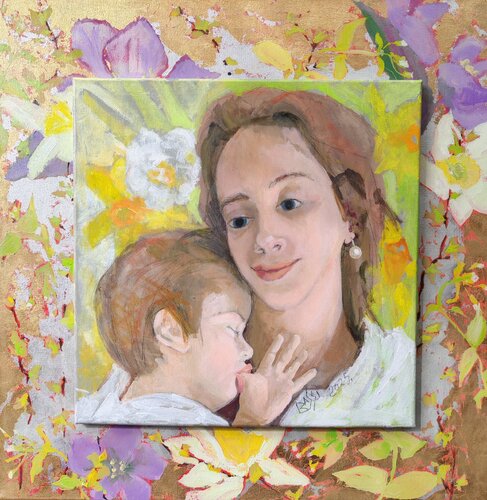 You are my Sunshine by Andrea Bassi, Painting for Sale on Select