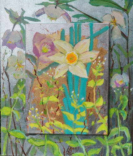 Little S8un by Andrea Bassi, Painting for Sale on Select