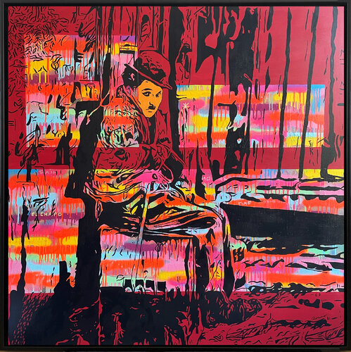 ombre "est" lumière by benoit martin, Painting for Sale on Select