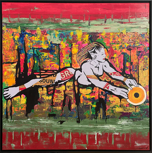 Equilibre by benoit martin, Painting for Sale on Select