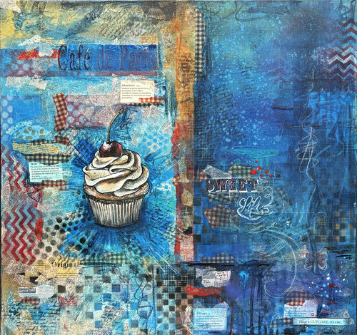 Sweet Life by Fanitsa Petrou, Painting for Sale on Select