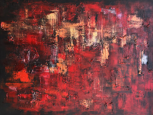 Forgotten Traces by Fanitsa Petrou, Painting for Sale on Select