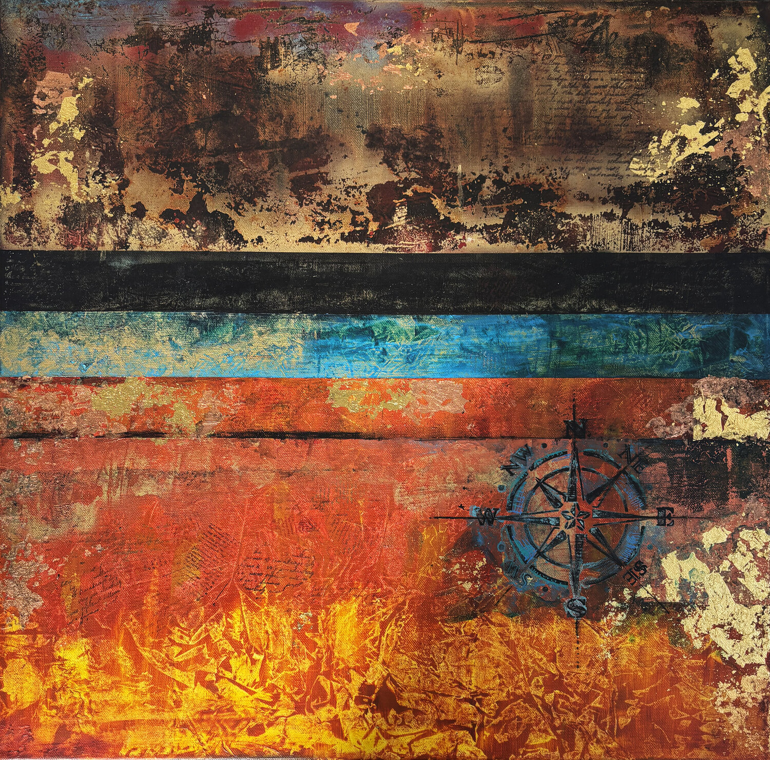 The Way Back Home Fanitsa Petrou Original painting for sale