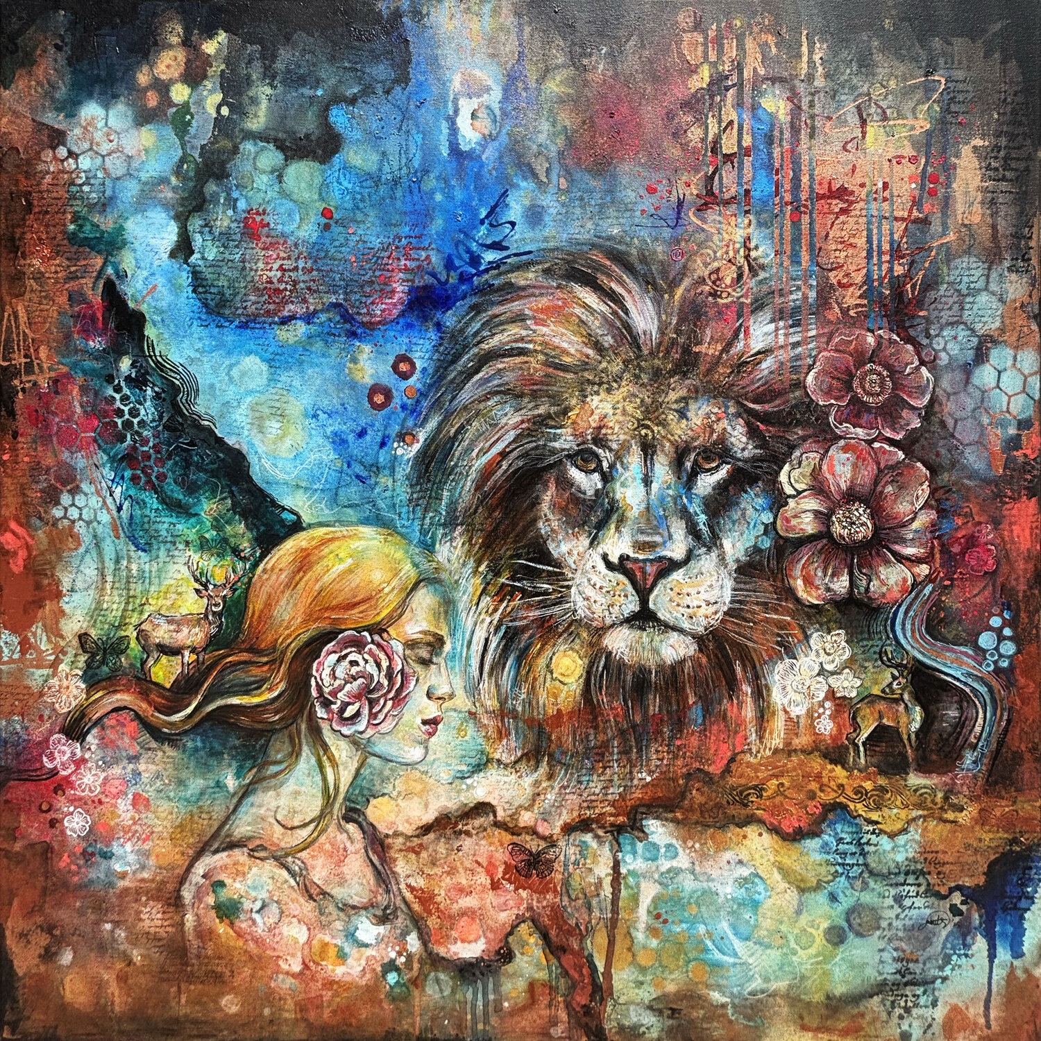 Woodland Dreams Fanitsa Petrou Original painting for sale
