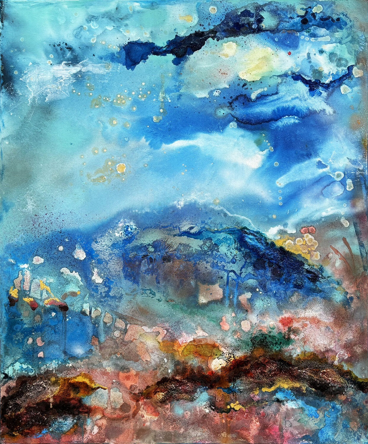 Oceanic Dreams Fanitsa Petrou Original painting for sale