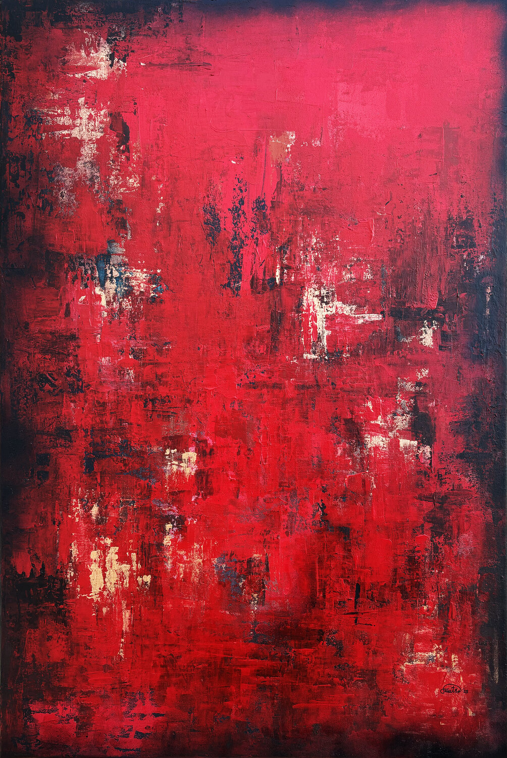 Behind the Light Fanitsa Petrou Original painting for sale
