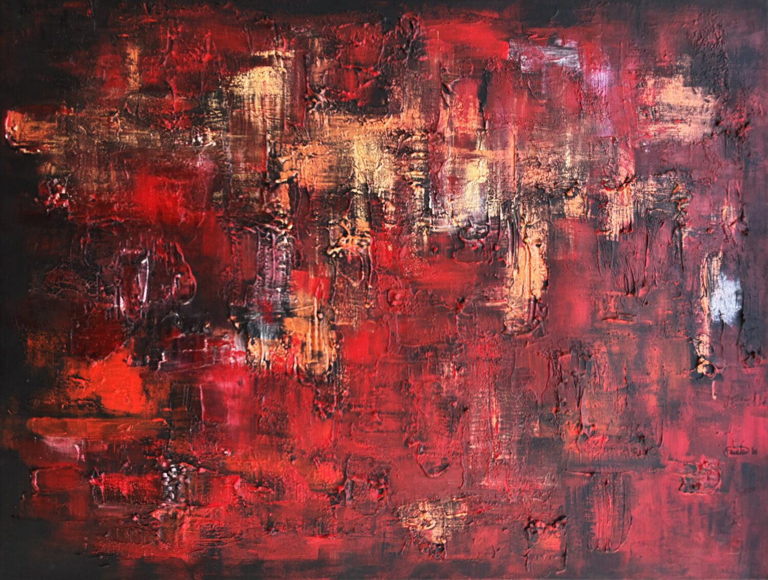 Forgotten Traces Fanitsa Petrou Original painting for sale