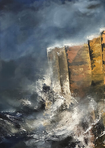 Gresat Ocean Road 3 by Hagen Wieland, Painting for Sale on Select