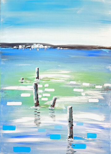 Paros by Hagen Wieland, Painting for Sale on Select