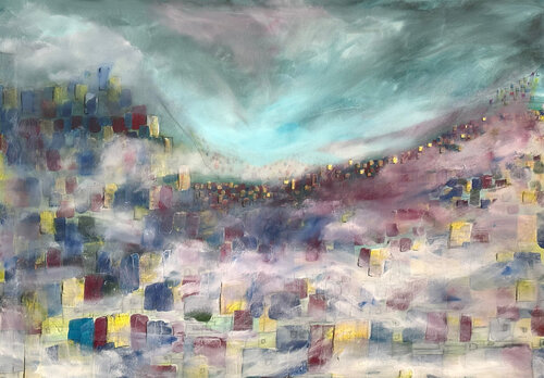 Favela by Hagen Wieland, Painting for Sale on Select