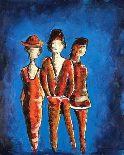 Trio by Hagen Wieland, Painting for Sale on Select