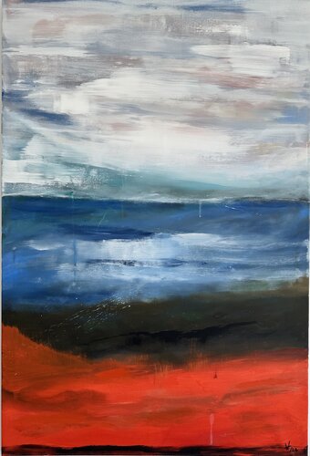 Orange County 1 by Hagen Wieland, Painting for Sale on Select