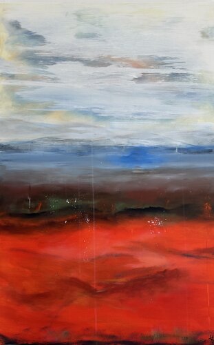 Orange County 2 by Hagen Wieland, Painting for Sale on Select