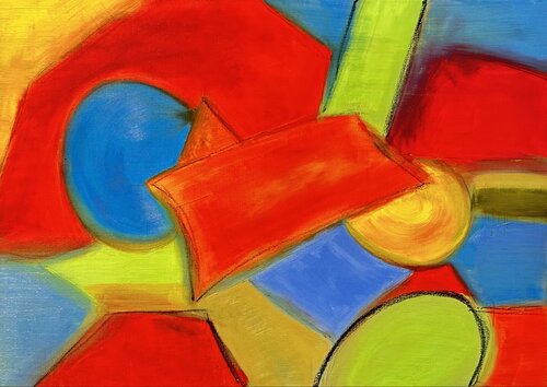 Manege by Hagen Wieland, Painting for Sale on Select