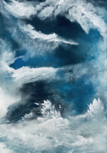 Kraft by Hagen Wieland, Painting for Sale on Select