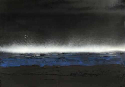 Am Meer 1 by Hagen Wieland, Painting for Sale on Select