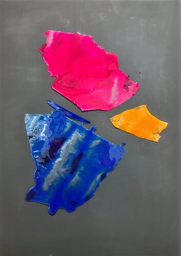 Dreiklang Dimensionen by Hagen Wieland, Painting for Sale on Select
