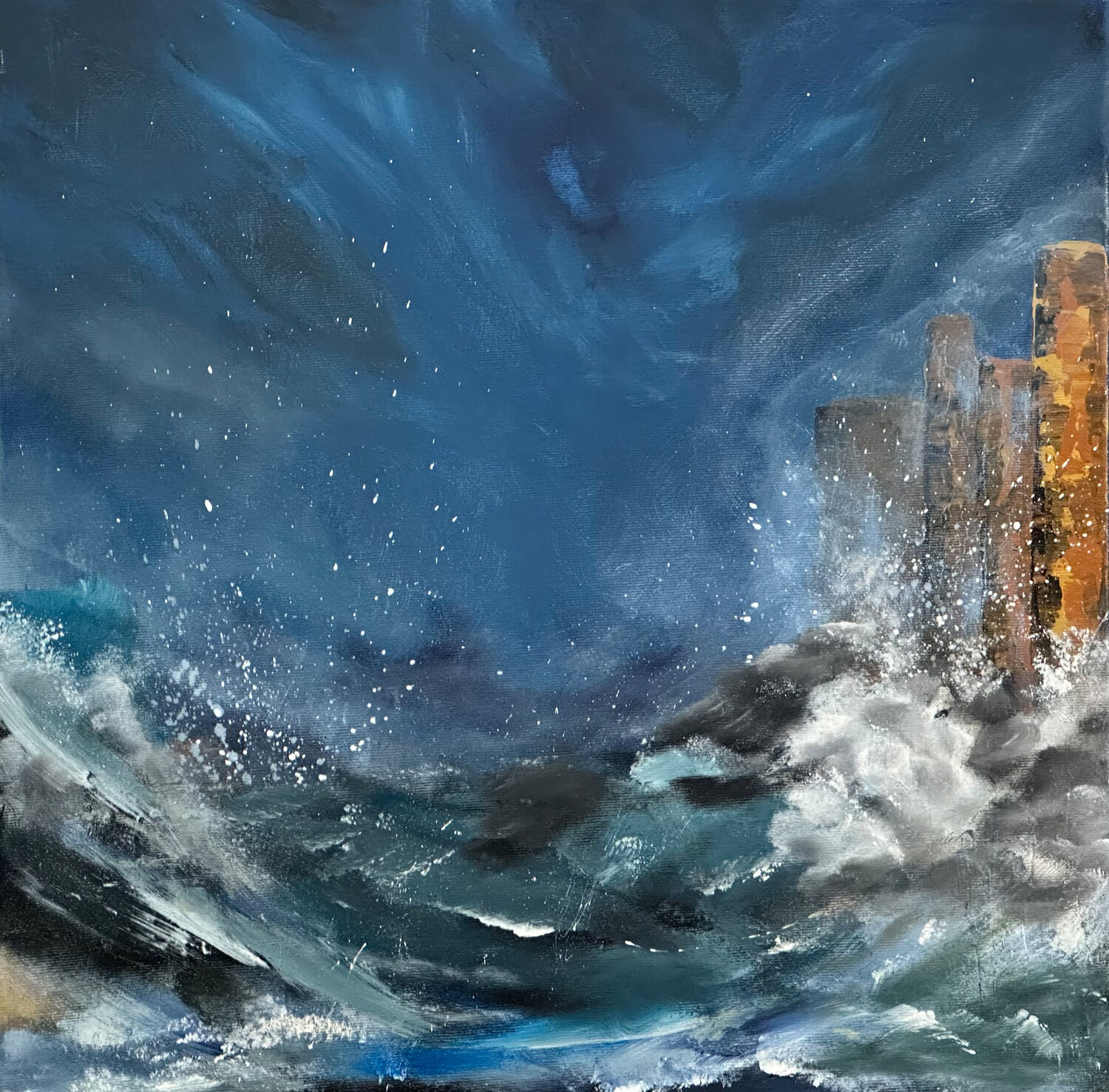 Great Ocean Road 1 Hagen Wieland Original painting for sale