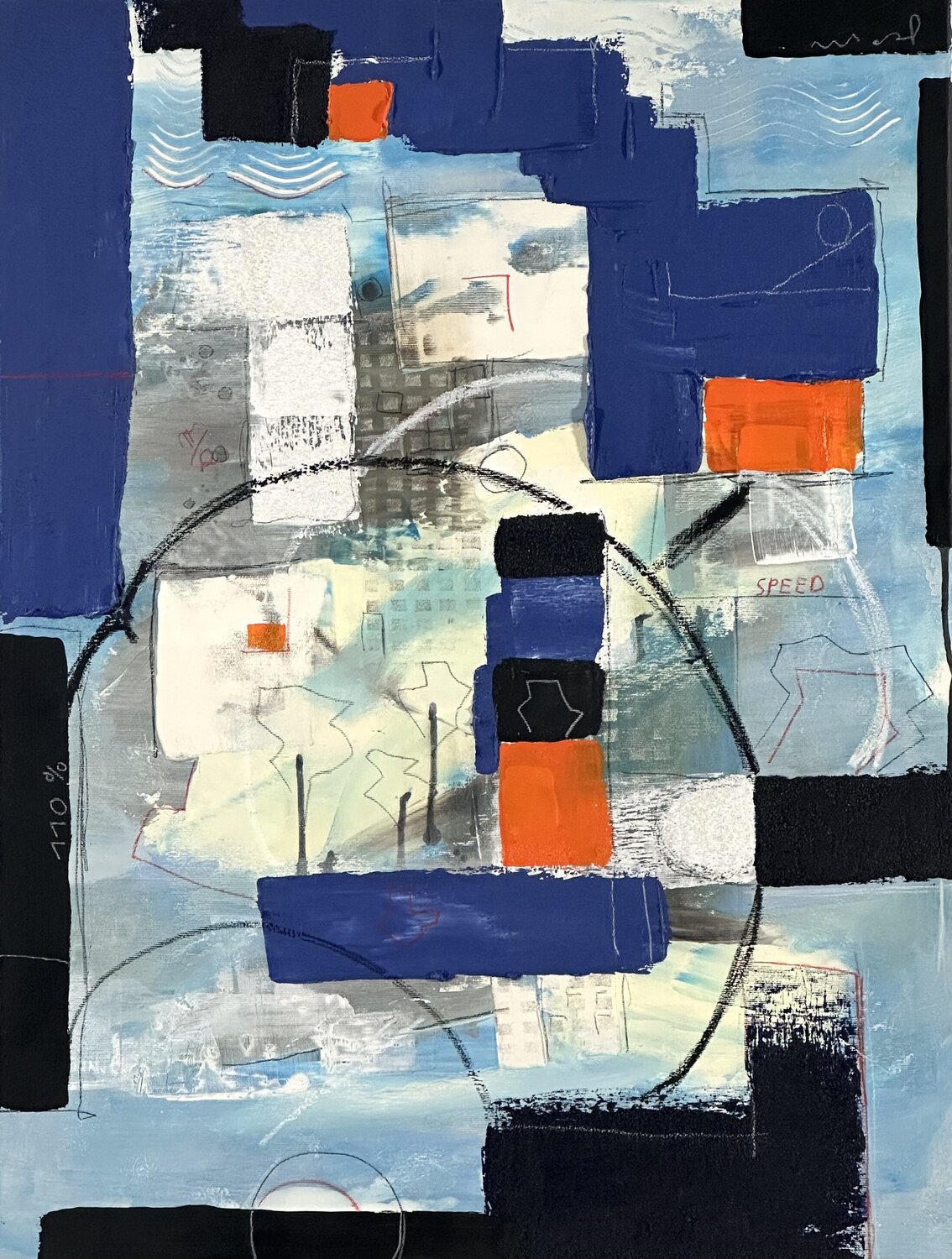 Velocity Hagen Wieland Original painting for sale
