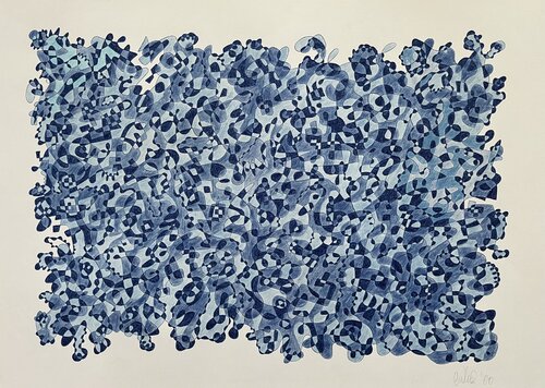 Indra III by Oliver Euler, Drawing for Sale on Select