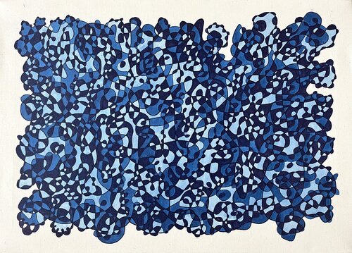 Indra VI by Oliver Euler, Painting for Sale on Select
