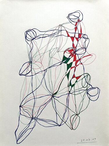 Organismus II-03 by Oliver Euler, Drawing for Sale on Select