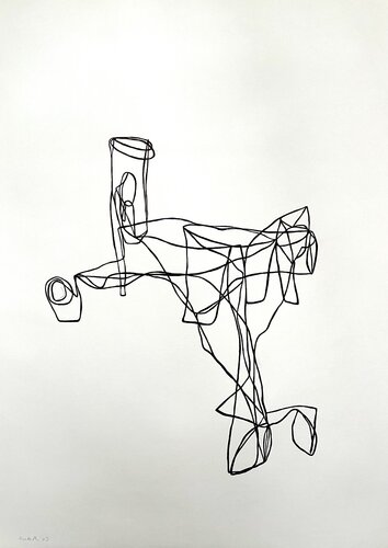 Organismus III-03 by Oliver Euler, Drawing for Sale on Select