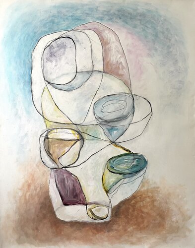 Organismus I-03 by Oliver Euler, Painting for Sale on Select