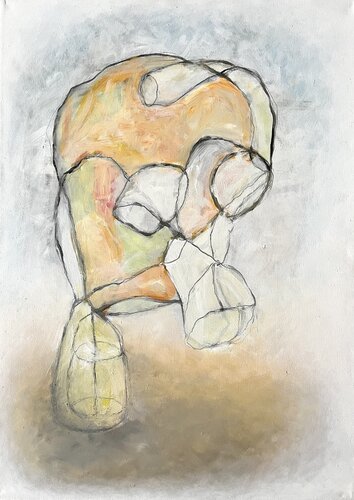 Organismus I-01 by Oliver Euler, Painting for Sale on Select