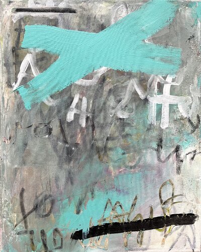 Jacques Lacan I by Oliver Euler, Painting for Sale on Select