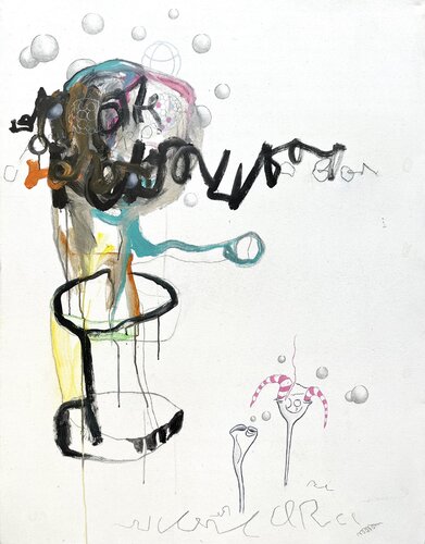 Organismus VI-02 by Oliver Euler, Painting for Sale on Select