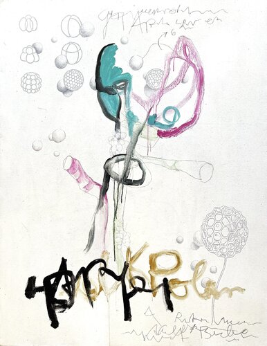 Organismus VI-03 by Oliver Euler, Painting for Sale on Select