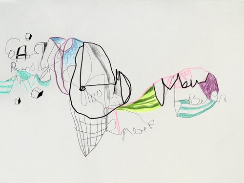 Organismus XI-1 by Oliver Euler, Drawing for Sale on Select