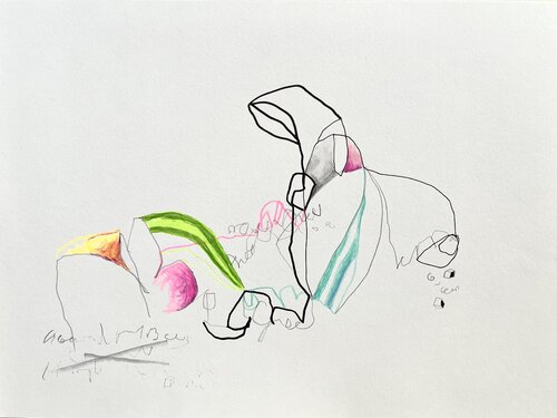 Organismus XI-3 by Oliver Euler, Drawing for Sale on Select